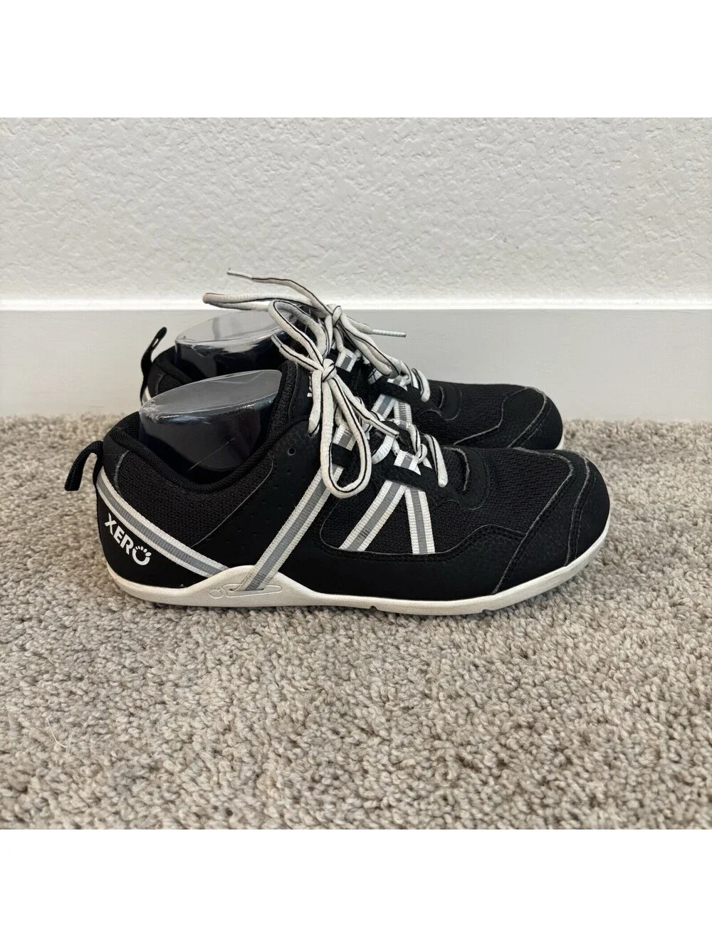 Xero Shoes Prio Neo Womens 7.5 Barefoot Minimalist Tennis Shoes Sneakers Black
